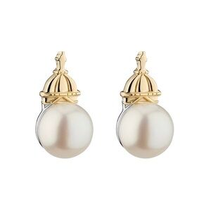 COPY - NWT- University of Notre Dame Fighting Irish Earrings- Gold Dome Pearl E…